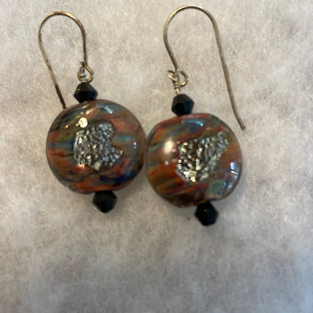 Handmade earrings new without tags